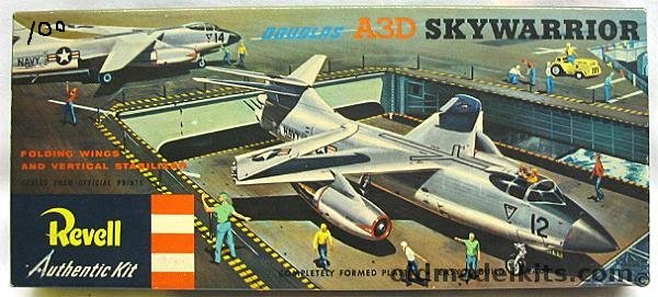 Revell 1/84 A3D Skywarrior 'S' Issue - (A-3), H241 plastic model kit